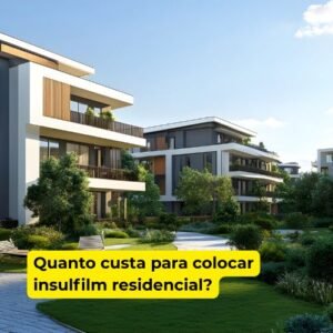 Quanto custa para colocar insulfilm residencial?
